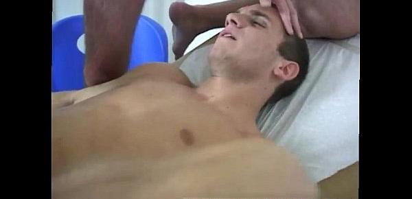  Straight twink prostate and gay porn examination of young boys by